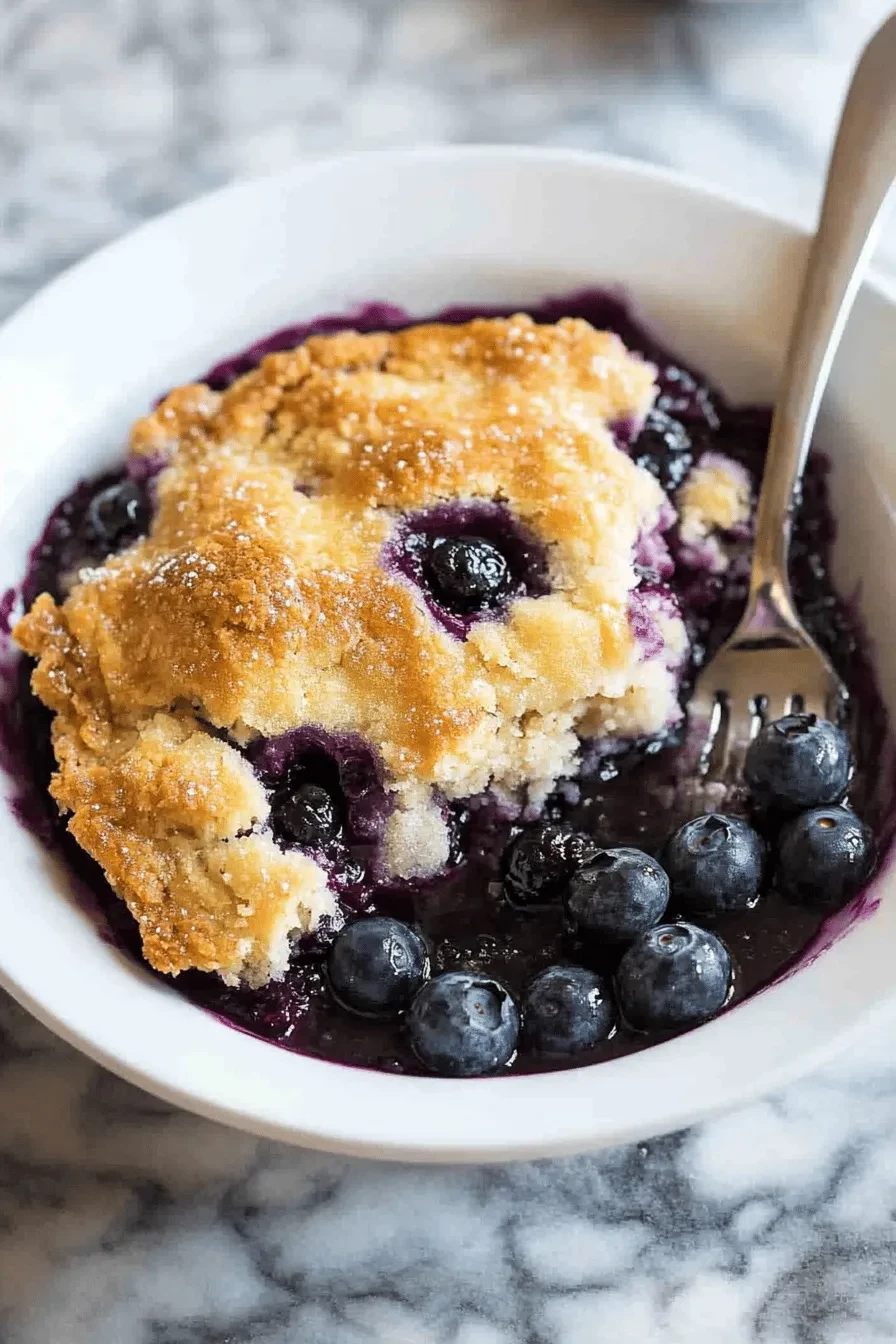 Blueberry Cobbler