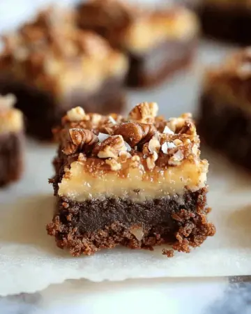 German Chocolate Brownies