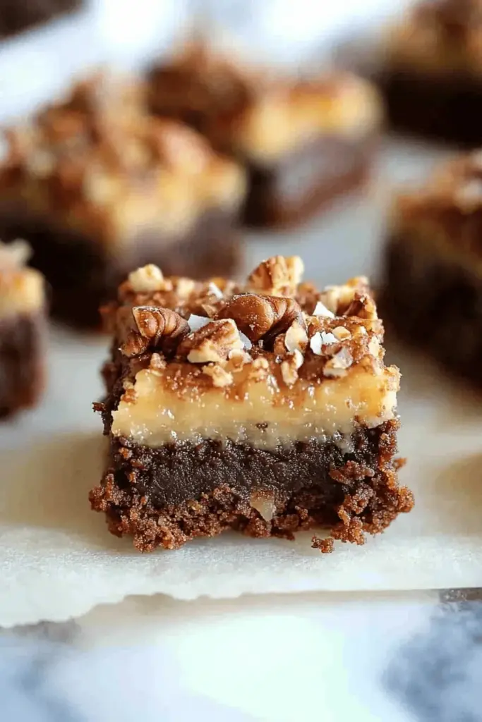 German Chocolate Brownies