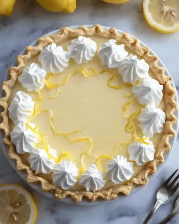 Lemon Chiffon Pie