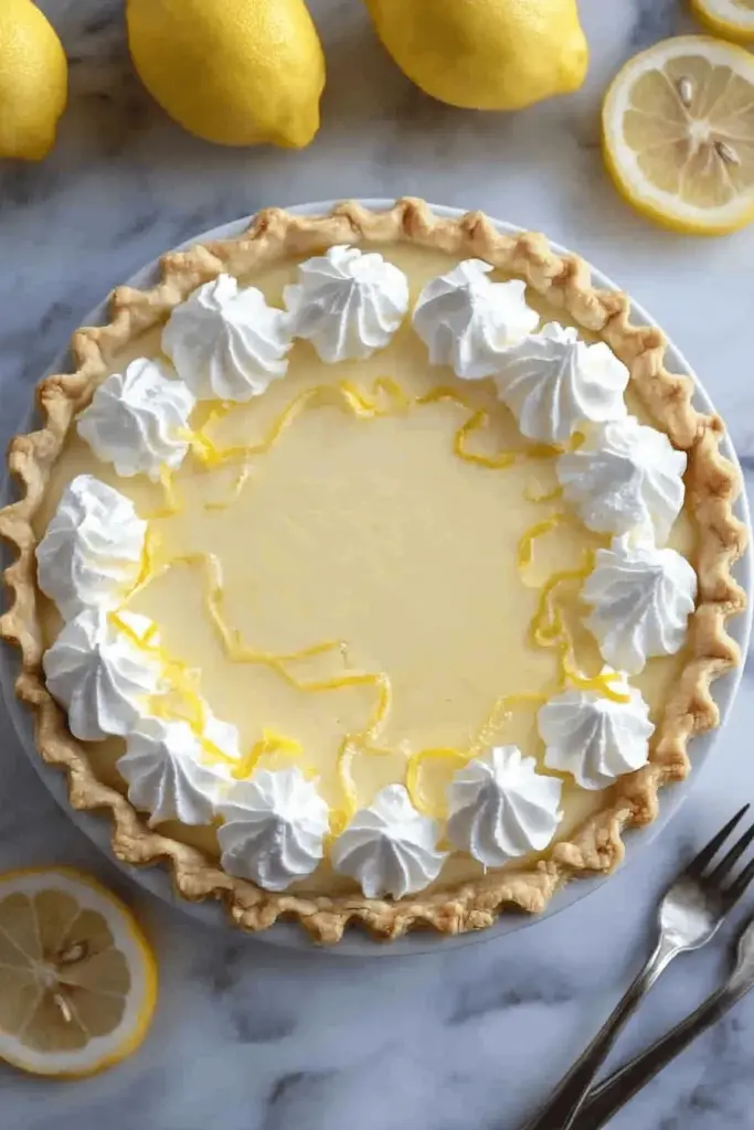 Lemon Chiffon Pie