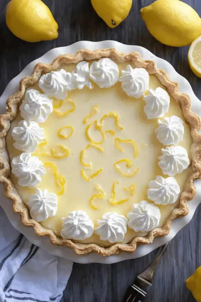 Lemon Chiffon Pie