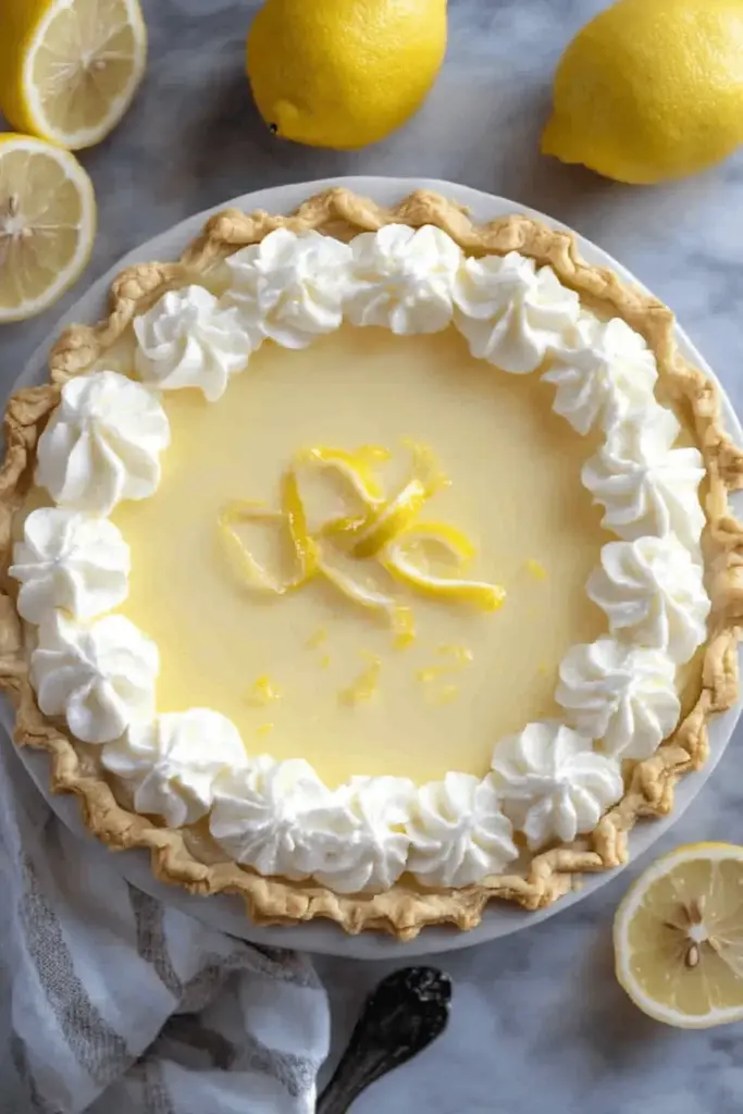 Lemon Chiffon Pie