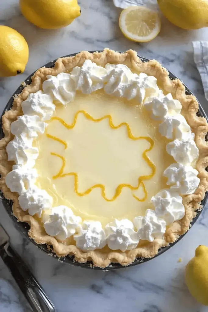 Lemon Chiffon Pie