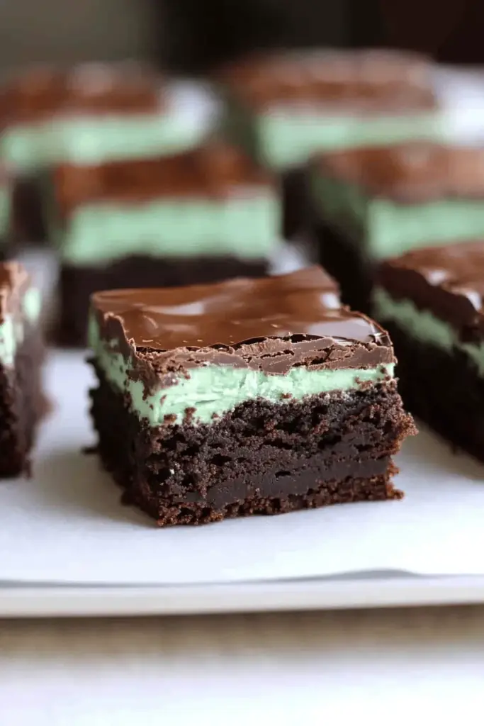 Mint Brownies