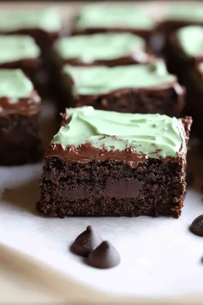 Mint Brownies