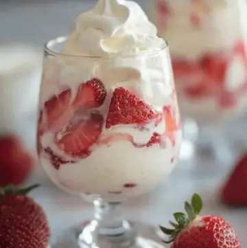 Strawberries and Cream (Mexican Fresas con Crema)