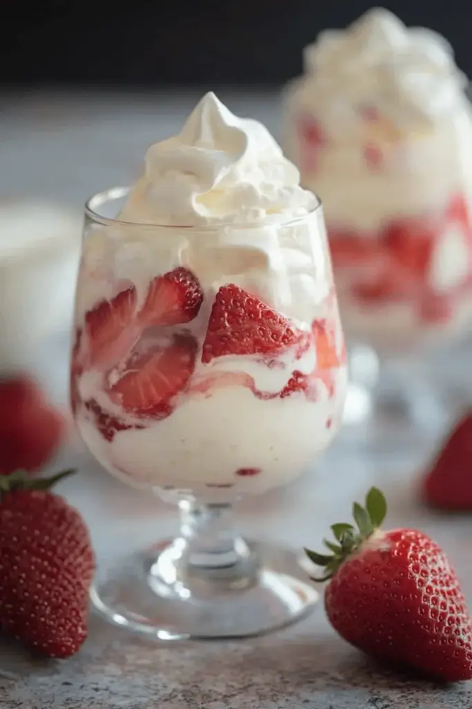 Strawberries and Cream (Mexican Fresas con Crema)