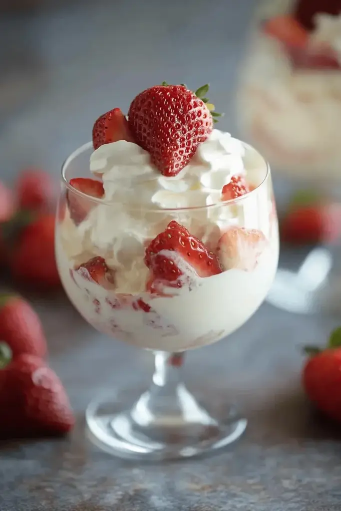 Strawberries and Cream (Mexican Fresas con Crema)