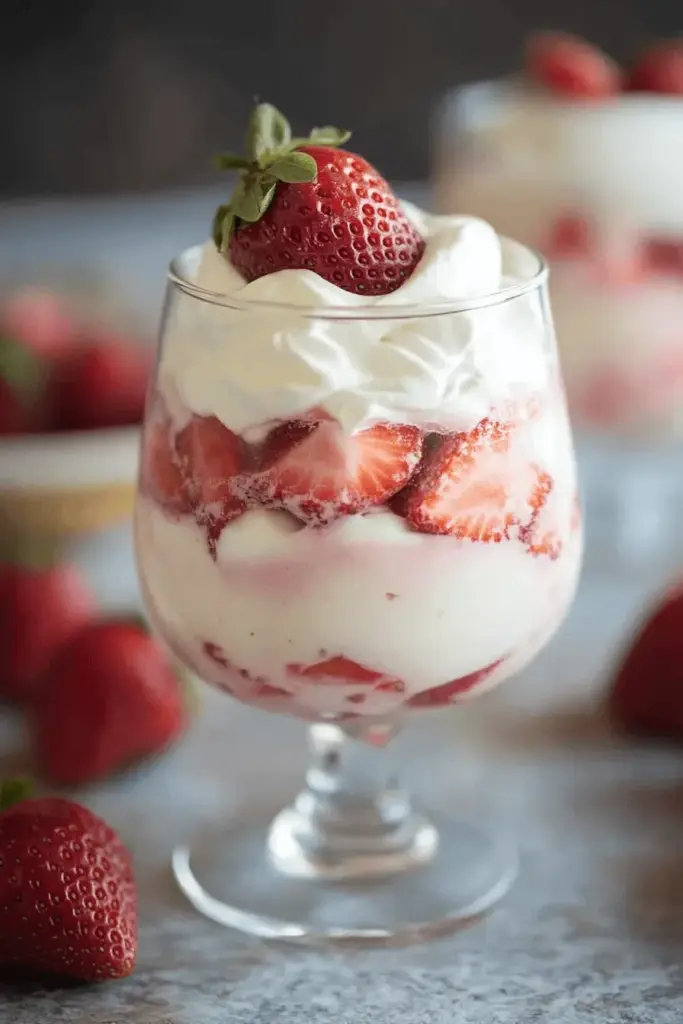 Strawberries and Cream (Mexican Fresas con Crema)