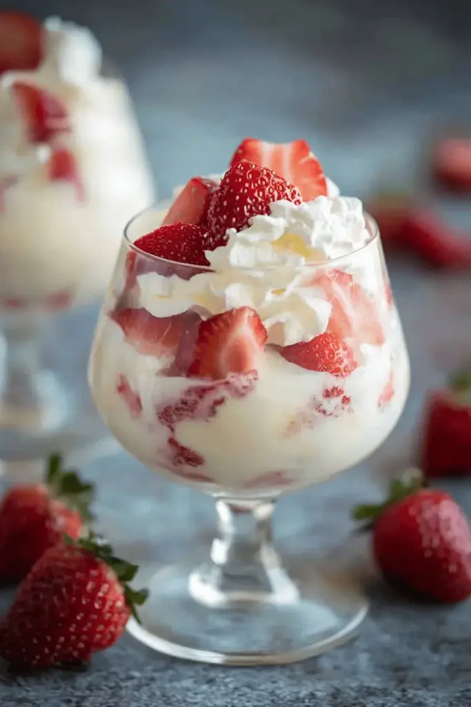 Strawberries and Cream (Mexican Fresas con Crema)