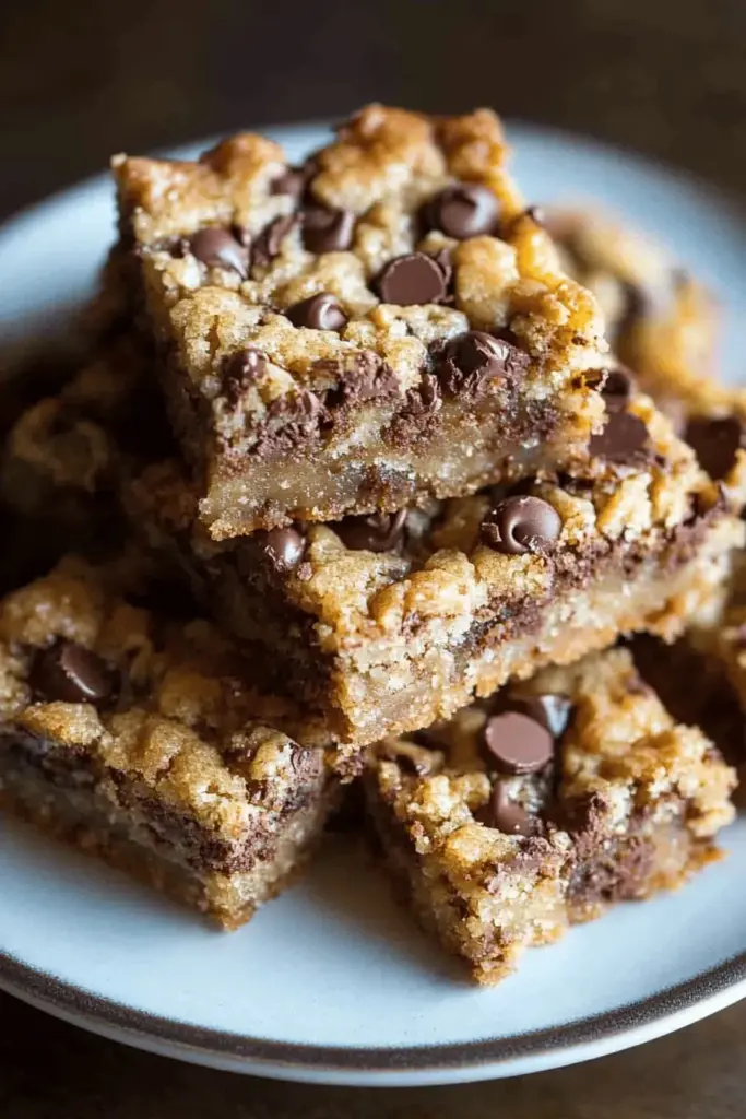 Toffee Chocolate Chip Cookie Bars