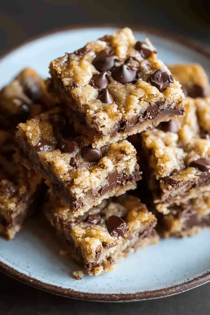 Toffee Chocolate Chip Cookie Bars