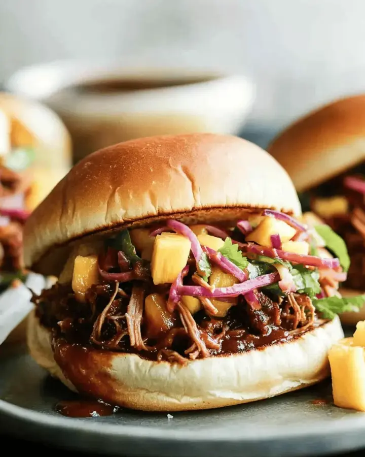 BBQ Pulled Pork Sandwiches