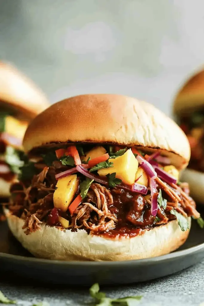 BBQ Pulled Pork Sandwiches