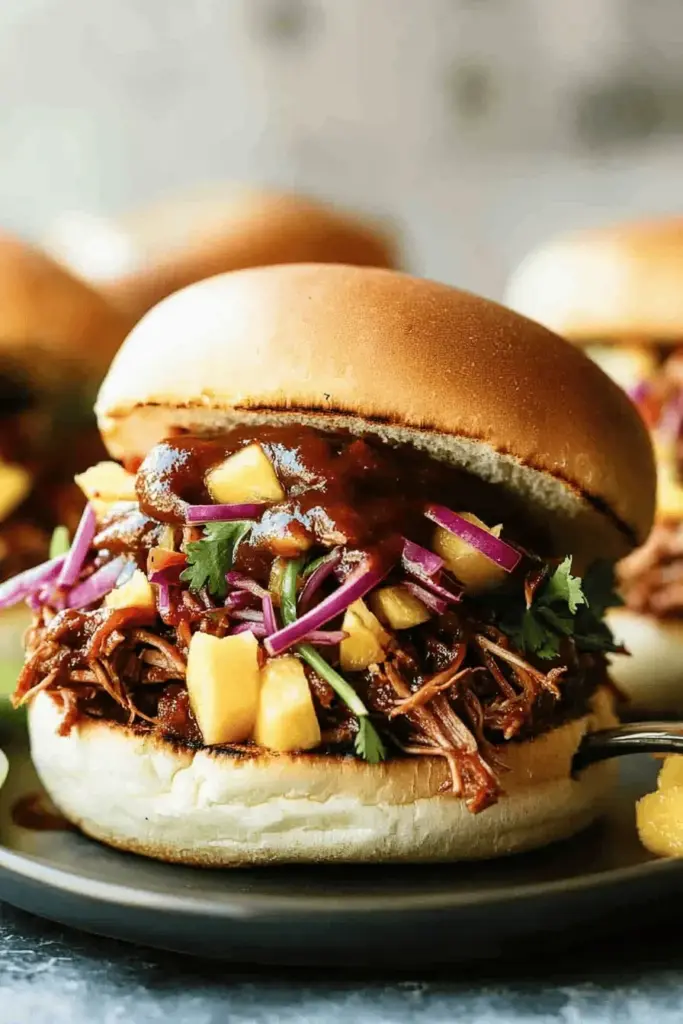 BBQ Pulled Pork Sandwiches