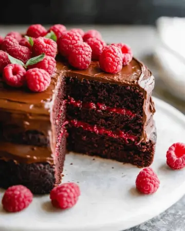 Chocolate Raspberry Cake