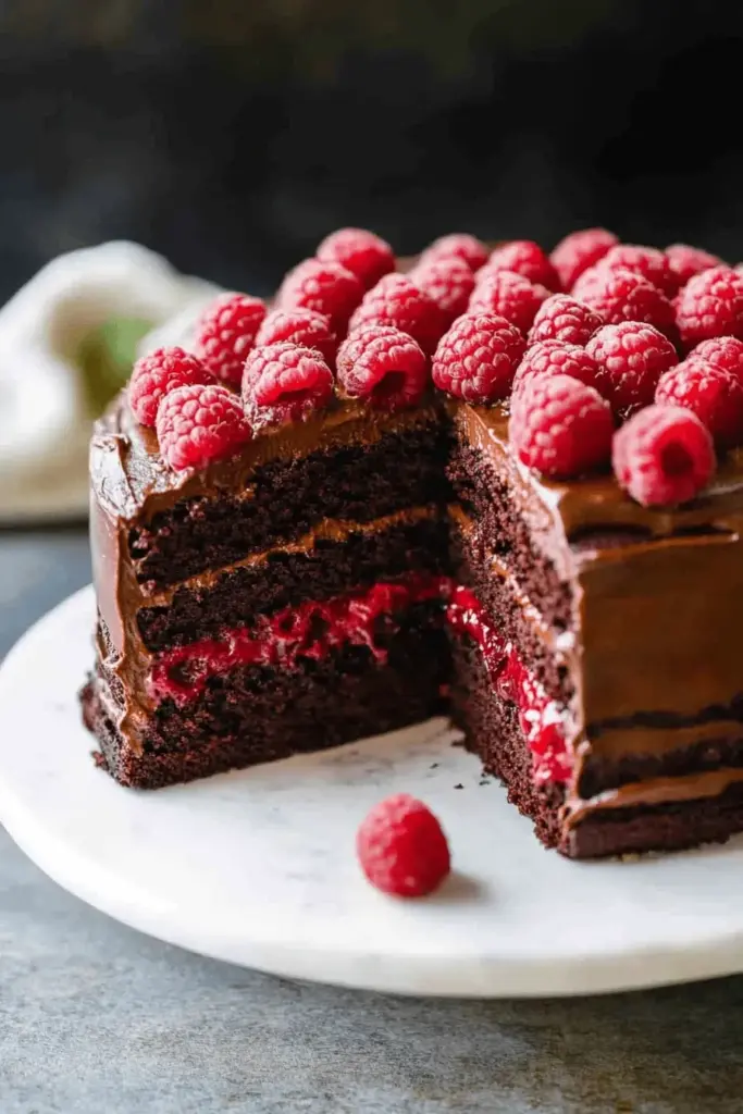 Chocolate Raspberry Cake