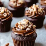 German Chocolate Cupcakes