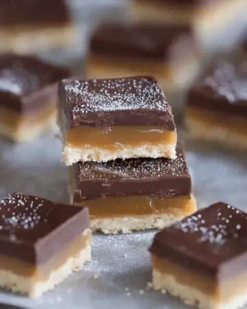 Homemade Twix Bars