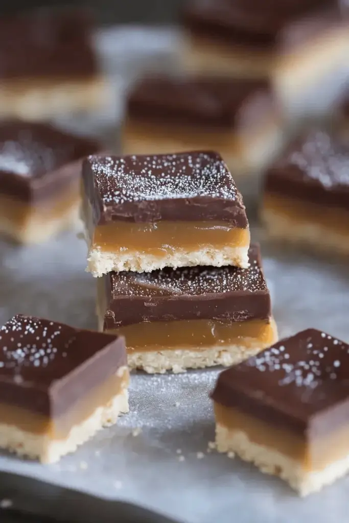 Homemade Twix Bars