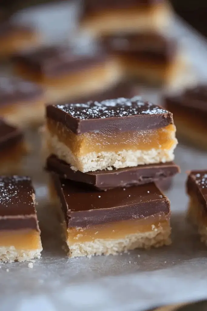 Homemade Twix Bars