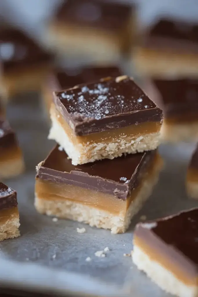 Homemade Twix Bars