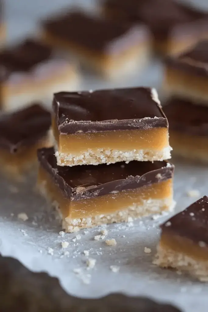 Homemade Twix Bars