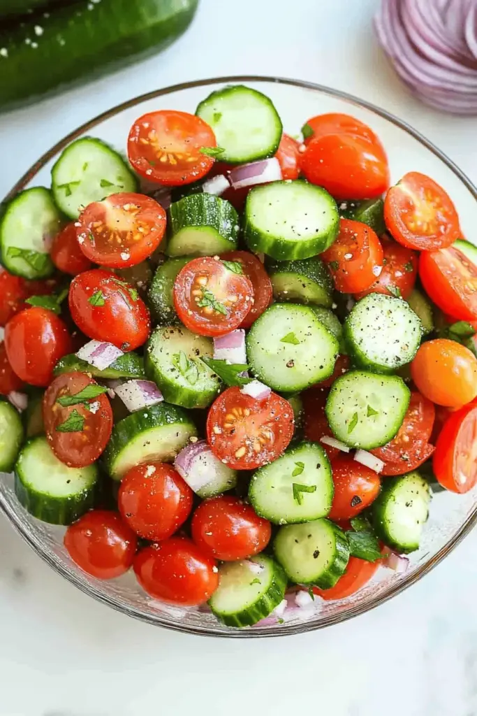 Tomato Cucumber Salad