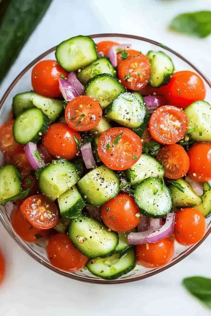 Tomato Cucumber Salad