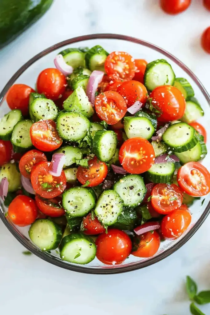 Tomato Cucumber Salad