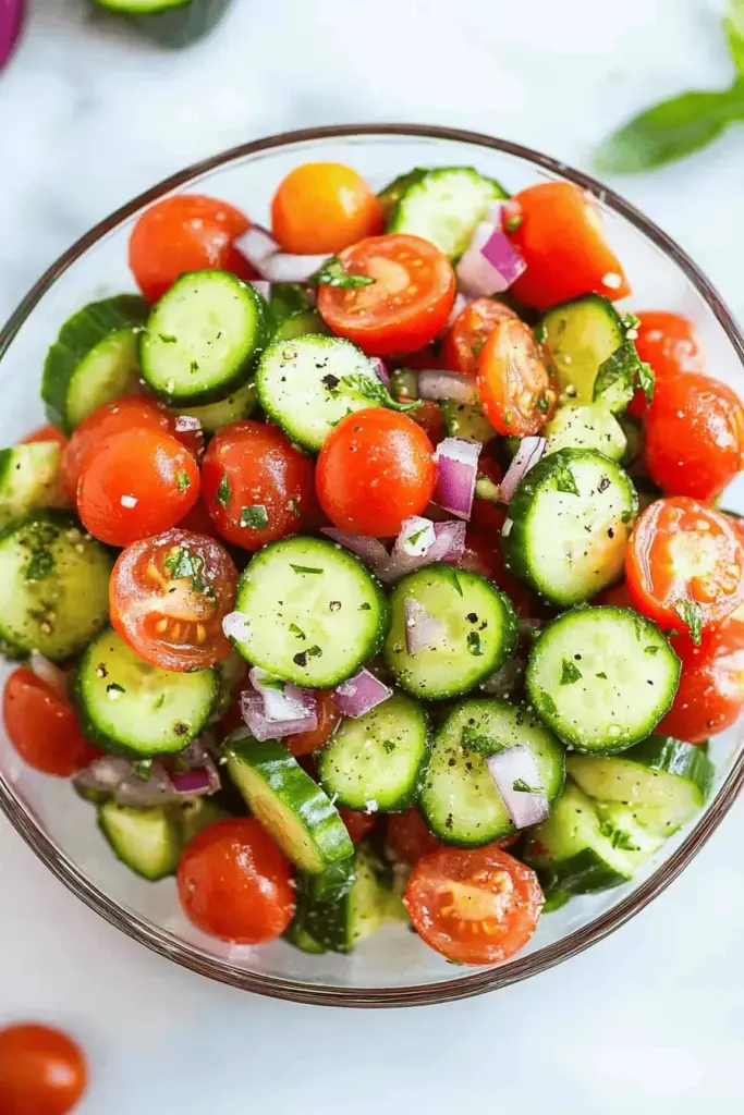 Tomato Cucumber Salad