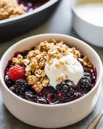 Triple Berry Crisp