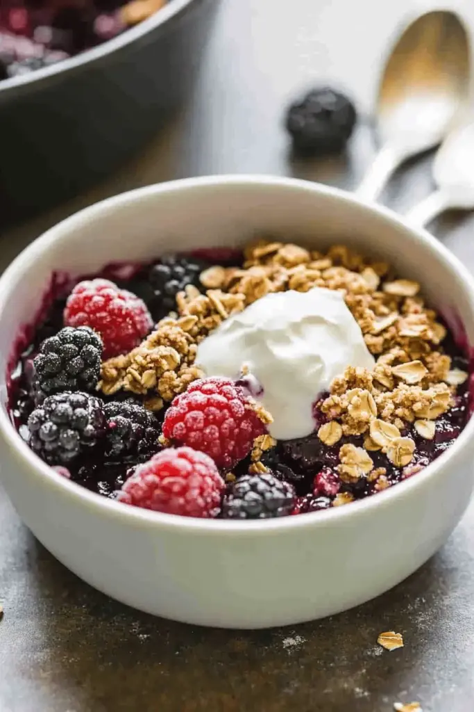 Triple Berry Crisp