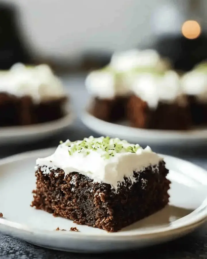 Zucchini Brownies