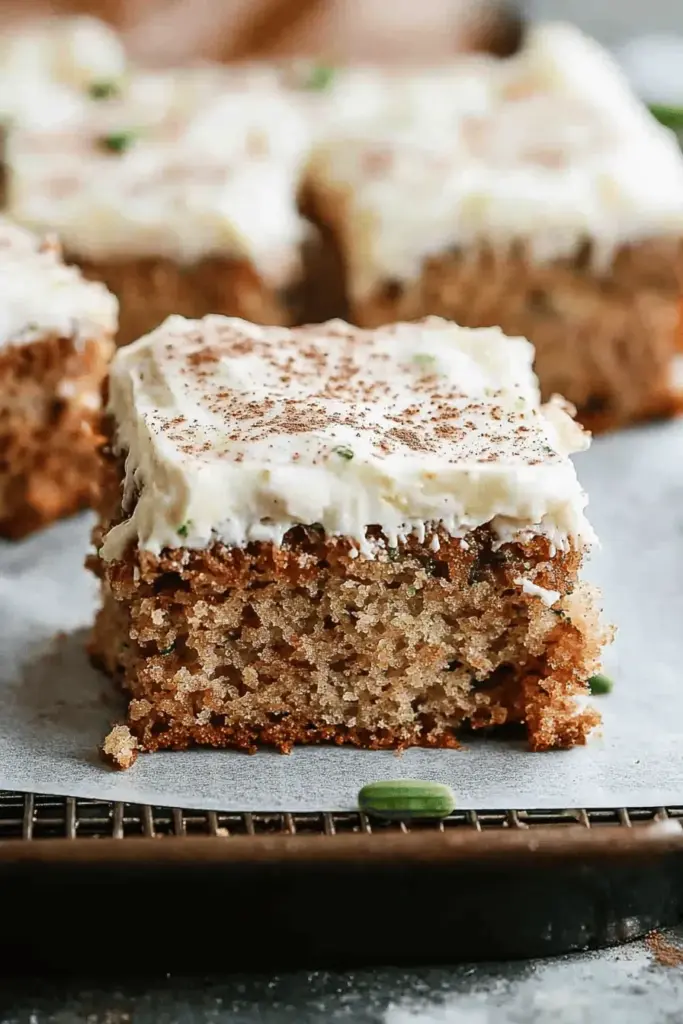 Zucchini Cake with Cream Cheese Frosting