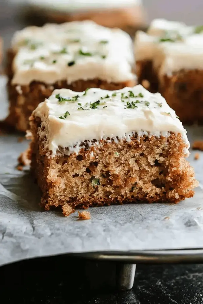 Zucchini Cake with Cream Cheese Frosting