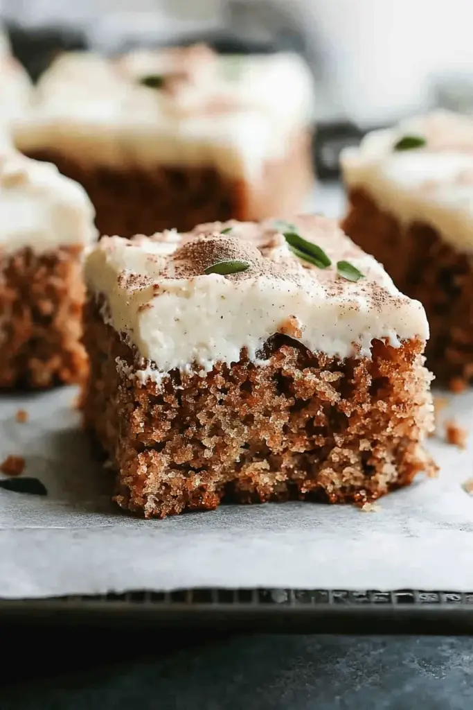 Zucchini Cake with Cream Cheese Frosting