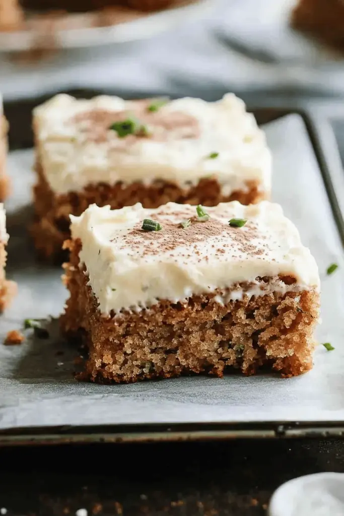 Zucchini Cake with Cream Cheese Frosting